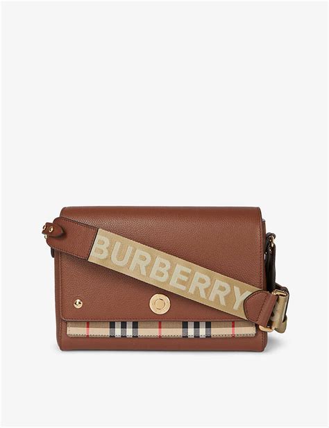 burberry hackberry leather cross-body bag|farfetch crossbody bags sale.